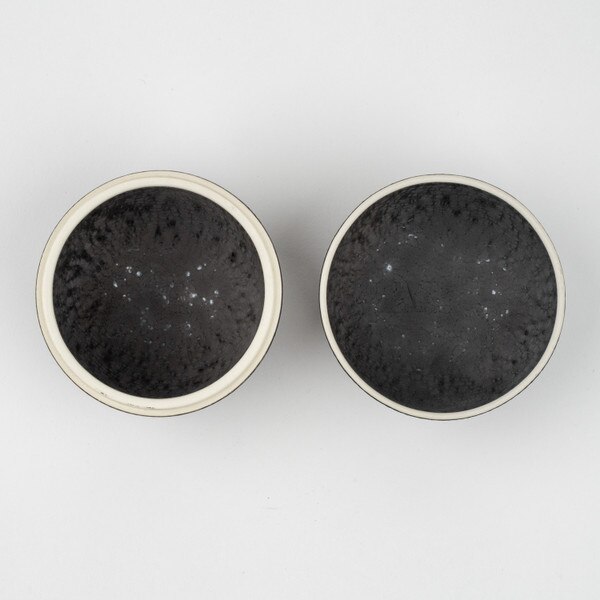 Image of Aged Bronze Lidded Bowl 3.75" 4