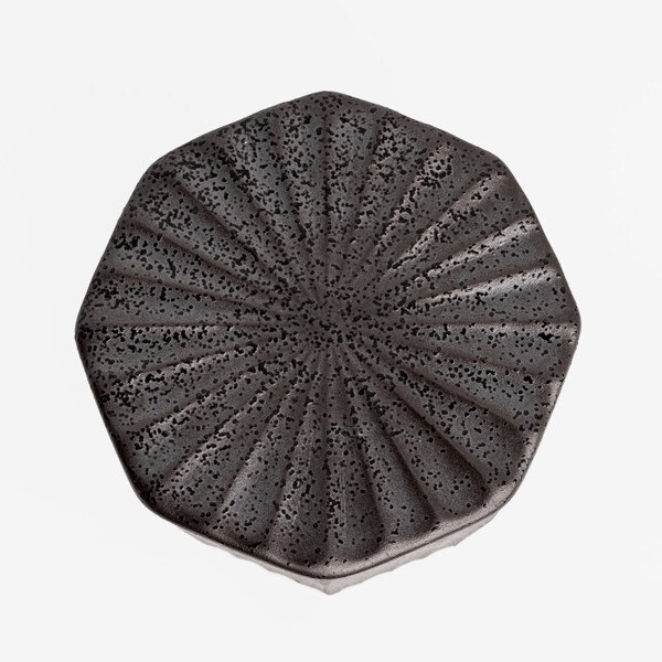 Image of Gray Nanban Lidded Bowl 3" 4