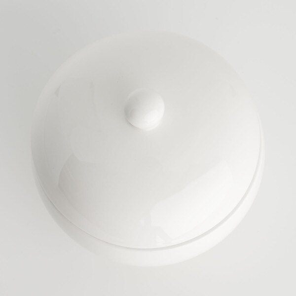 Image of Korin Durable White Lidded Bowl 4.25" 3