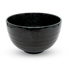 Black Mottled Bowl 6.5"