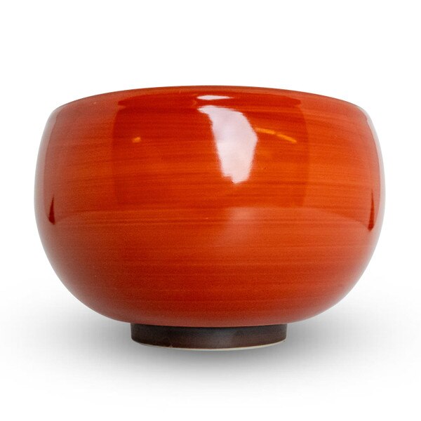 Image of Arita Scarlet Porcelain Bowl 6" 2