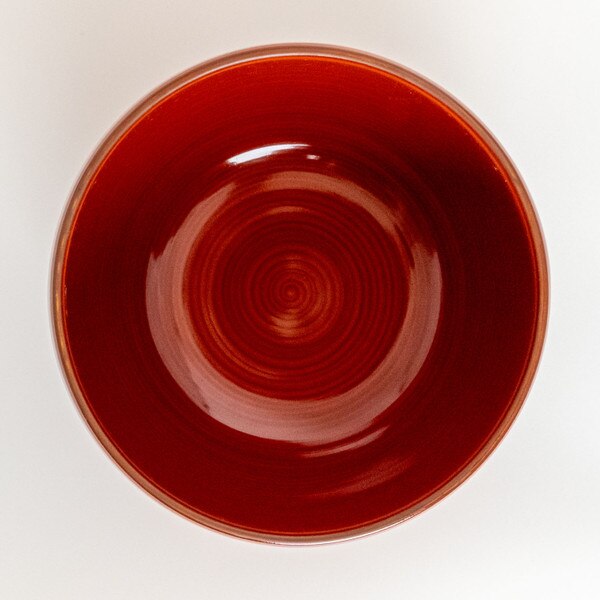 Image of Arita Scarlet Porcelain Bowl 6" 3