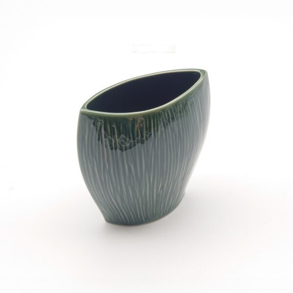 Image of Oribe Green Vessel 5" 1