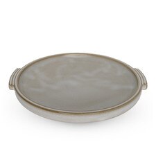 Ginpo Mishima Toban Ceramic Grilling Plate 7"