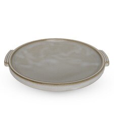 Ginpo Mishima Toban Ceramic Grilling Plate 9.5"