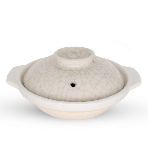 Image of Ginpo Sumikannyu Donabe 7.75" Dia with Handles / Serves 1 1
