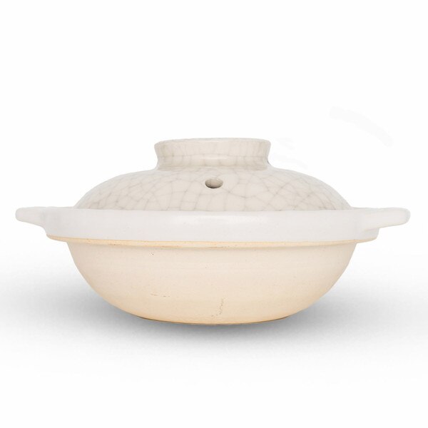 Image of Ginpo Sumikannyu Donabe 7.75" Dia with Handles / Serves 1 2