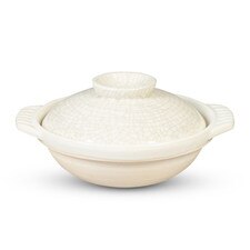 Ginpo Sumikannyu Donabe 14.25" Dia with Handles / Serves 4