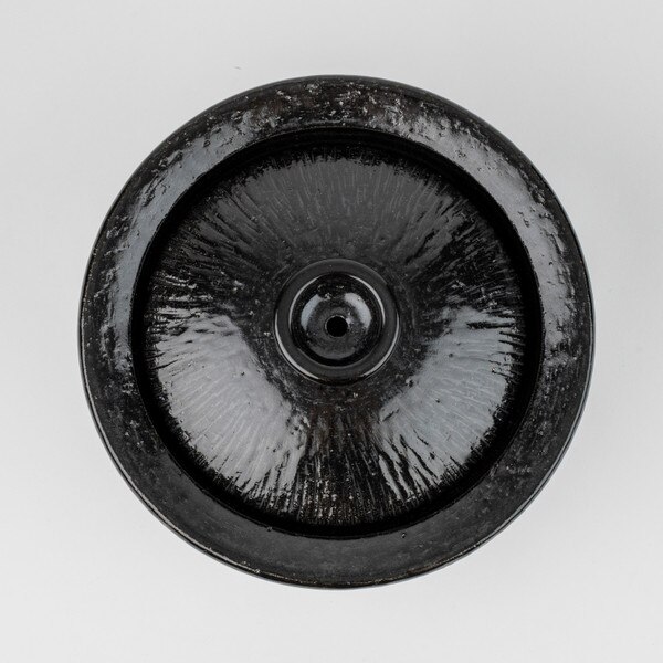 Image of Arita Black Donabe for Rice 8.75" / Serves 3 3