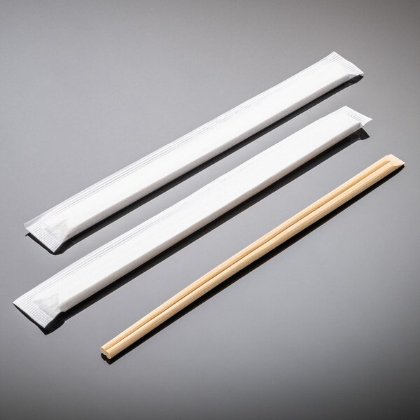 Image of Disposable Bamboo Chopsticks (Tensoge) 9.5" with Envelope 2000 pairs/case