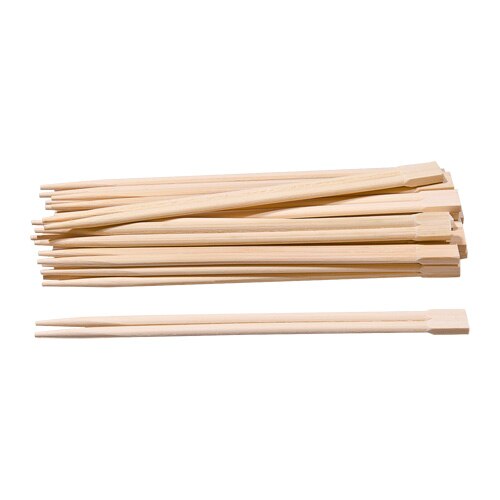 cleaning bamboo chopsticks