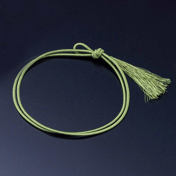 Image of Mizuhiki Wagomu Elastic Gift Ribbon - Dark Green