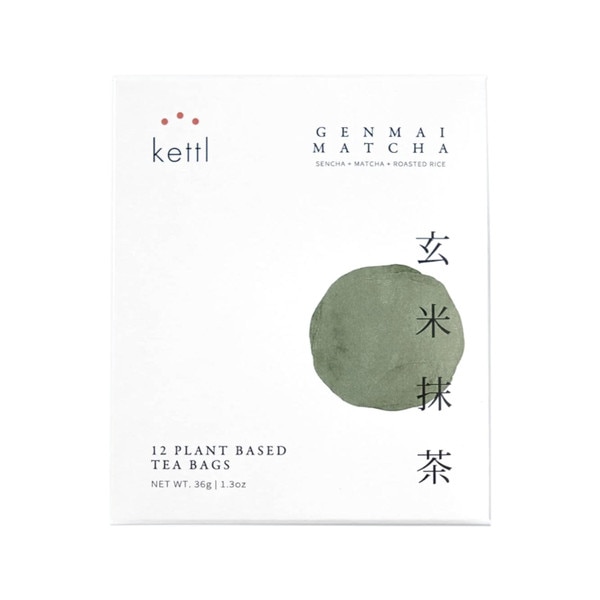 Image of Kettl Genmai Matcha Tea Bags - 12 Bags 1