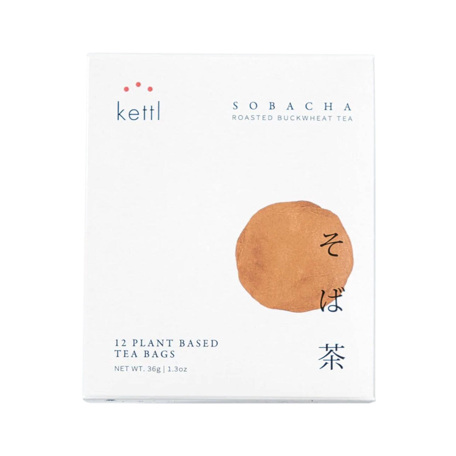 Kettl Soba Cha Tea Bags - 12 Bags | Korin