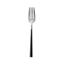 POLA Cake Fork Matte Black 5.75"