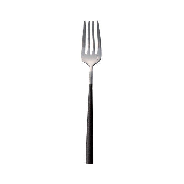 Image of POLA Cake Fork Matte Black 5.75"
