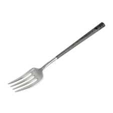 POLA Dessert Fork Matte Black 7"