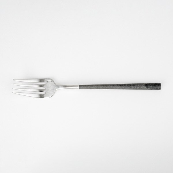 Image of POLA Dessert Fork Matte Black 7" 3
