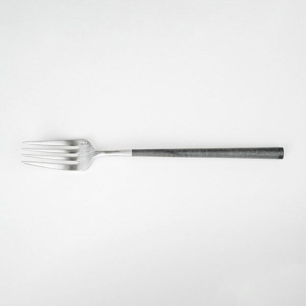 Image of POLA Table Fork Matte Black 8.5" 3