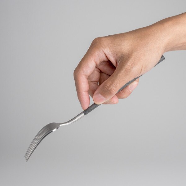 Image of POLA Table Fork Matte Black 8.5" 4