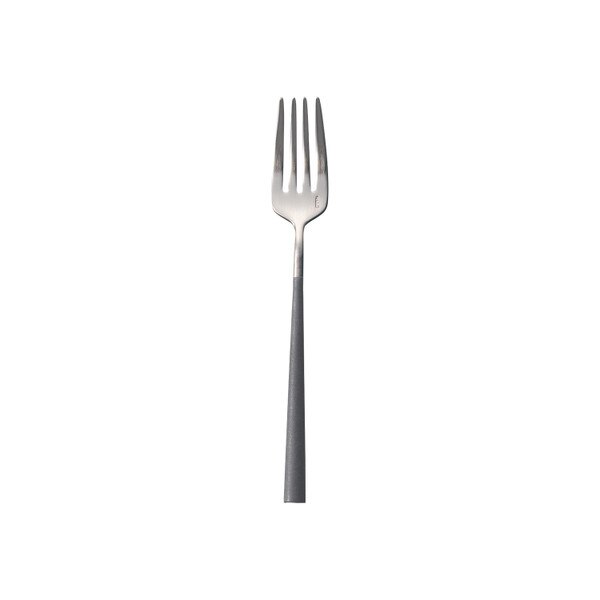 Image of POLA Cake Fork Matte Gray 5.75"