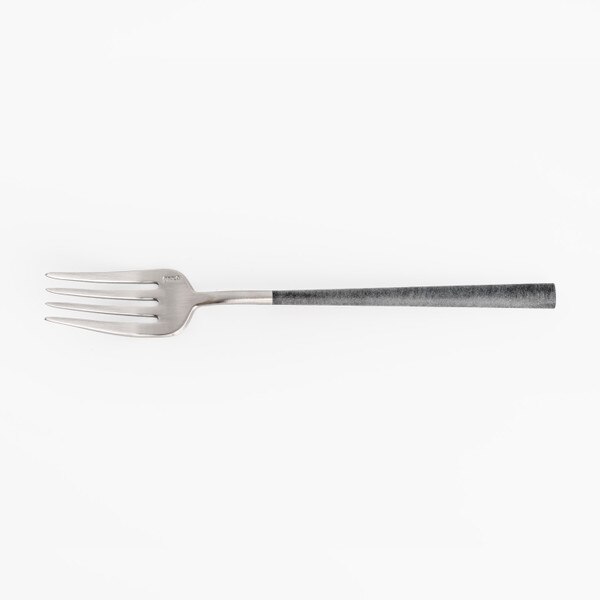 Image of POLA Dessert Fork Matte Gray 7" 3