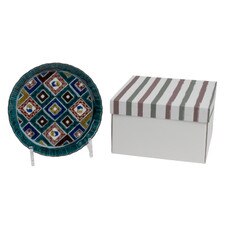 Ishidatami Round Plate 7.5" (Set of 5)