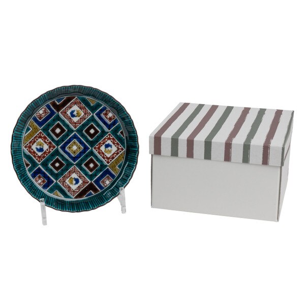 Image of Ishidatami Round Plate 7.5" (Set of 5) 3