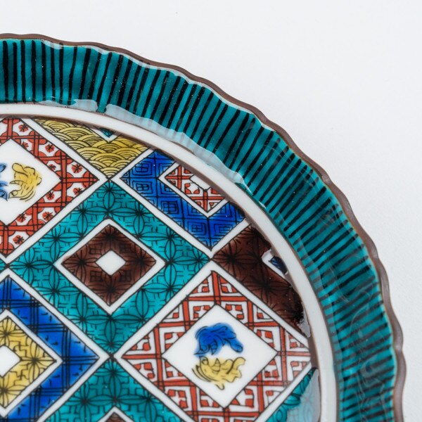 Image of Ishidatami Round Plate 7.5" (Set of 5) 4