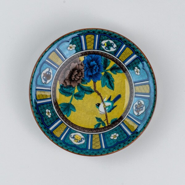 Image of Peony Bird Plate 5.25" (Set of 5) 3