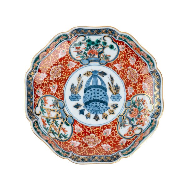 Image of Daishoji Imari Plate 7" (Set of 5) 1