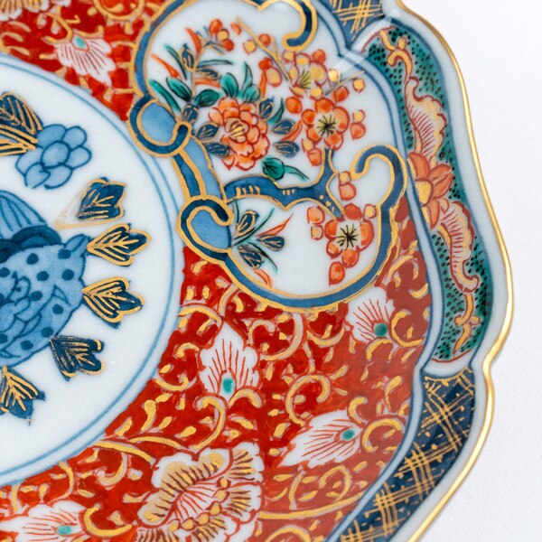 Image of Daishoji Imari Plate 7" (Set of 5) 4