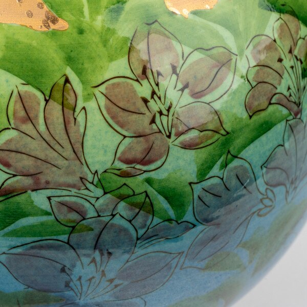 Image of Ginsen Floral Vase 9.5" 3