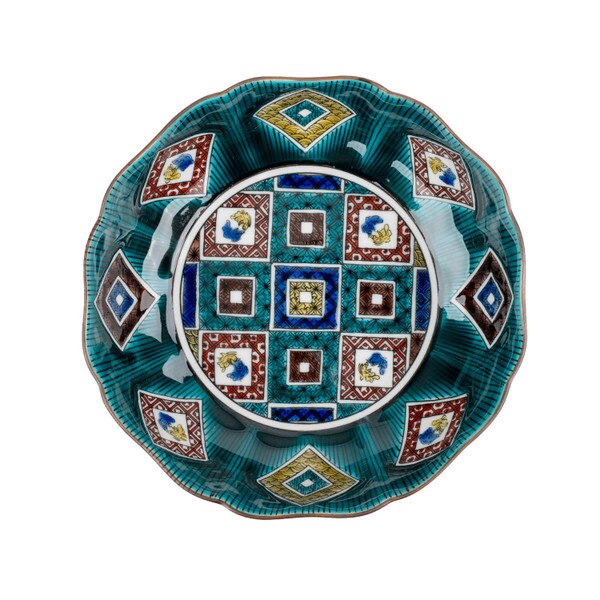 Image of Ishidatami Shallow Bowl 6.5" 1