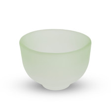 Wakakusa Green Glass Sake Cup