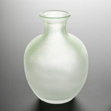 Wakakusa Green Glass Sake Bottle 10 oz