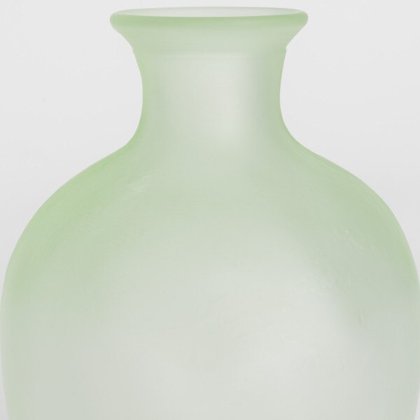 Image of Wakakusa Green Glass Sake Bottle 10 oz 4