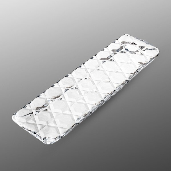 Image of Kagome Rectangular Glass Plate 9.25" 1
