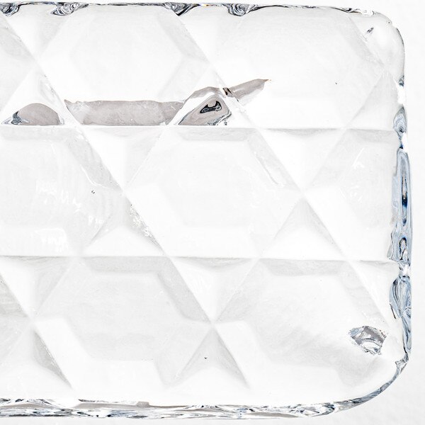 Image of Kagome Rectangular Glass Plate 9.25" 4