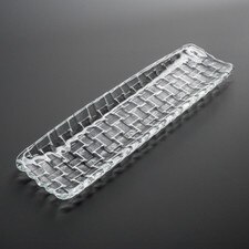 Orme Clear Glass Rectangular Tray 11.75"