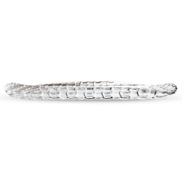 Image of Orme Clear Glass Rectangular Tray 12" 2