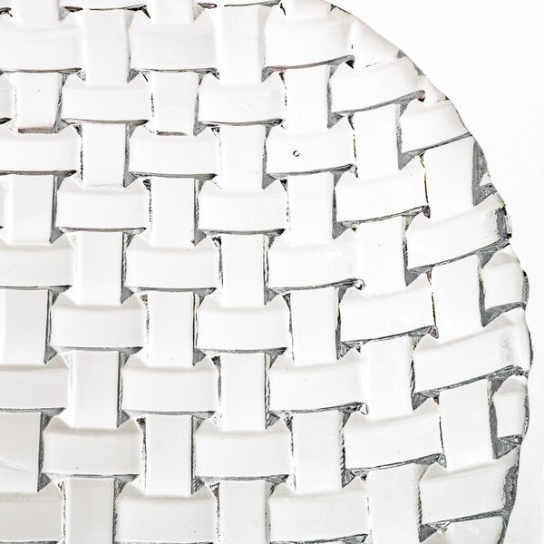 Image of Orme Clear Glass Rectangular Tray 12" 4