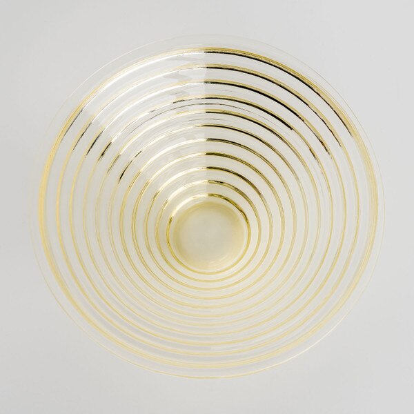 Image of Epice Yellow Glass Bowl 4.75" 3