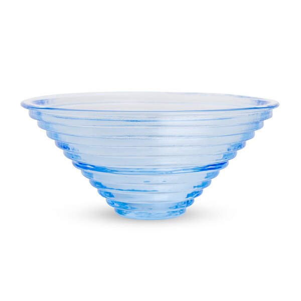 Image of Epice Blue Glass Bowl 4.75" 2
