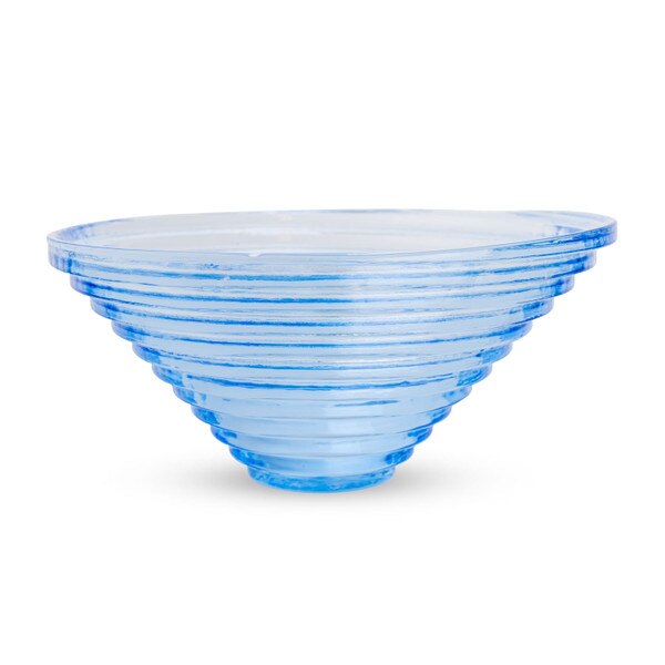 Image of Epice Blue Glass Bowl 7" 2