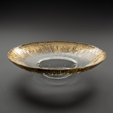 Eisenberg Flash Wide Rim Glass Coupe Plate 9.25"