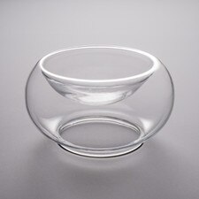 Glass Round Concave Bowl 4.25"
