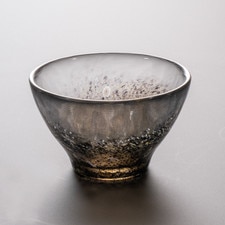 Tsugaru Vidro Handmade Twilight Speckle Glass Sake Cup