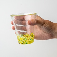 Tsugaru Vidro Handmade Sunflower Tumbler hover-image