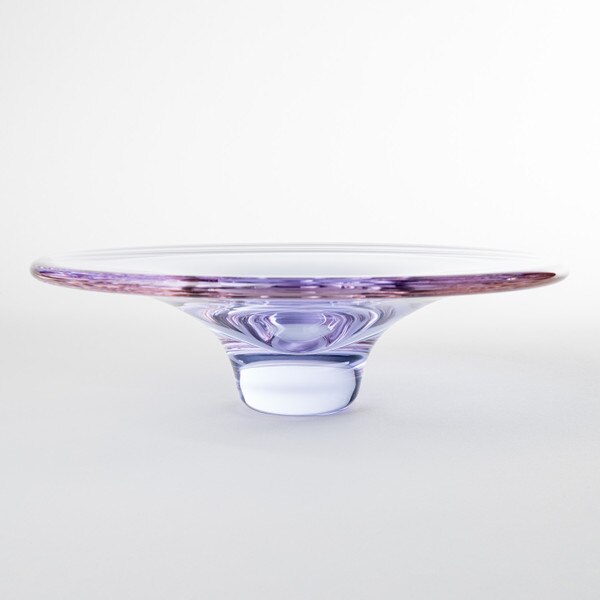 Image of Luxe Glass Coupe Plate 8.25" 2